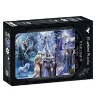 Anne Stokes - Winter Fantasy Puzzel 1000 stukjes - thumbnail