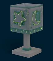 Dalber Kinderkamer tafellampMoonlight turquoise - 63231H - thumbnail