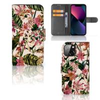 iPhone 13 Mini Hoesje Flowers - thumbnail