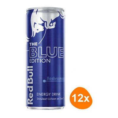 Red Bull - Blue Edition (Bosbes) - 12x 250ml