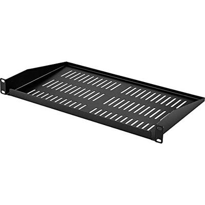Renkforce RF-3434504 19 inch Apparaatbodem voor patchkast 1 HE Geschikt voor kastdiepte: vanaf 300 mm Zwart