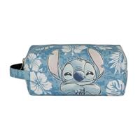 Lilo & Stitch Plus Brick Travel Toiletry Bag Aloha Blue - thumbnail