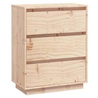 Dressoir 60x34x75 cm massief grenenhout - thumbnail