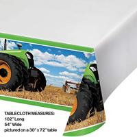 Haza Witbaard Tractor tafelkleed - thumbnail