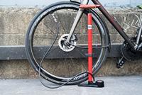 SILCA Floor pump pista red - thumbnail