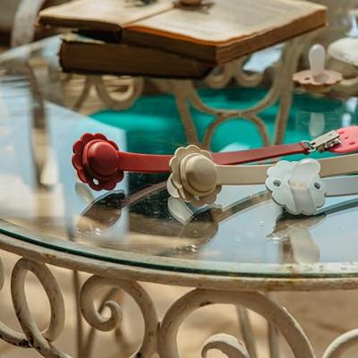 Siliconen fopspeenclip Wonder SAUVINEX zachtpaars