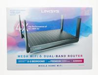 Linksys MR9600-EU MR9600 Dual-Band Mesh WiFi 6-router (AX600, compatibel met het Velop limitless WiFi-systeem, ouderlijk toezicht via de app; werkt met Alexa) - thumbnail