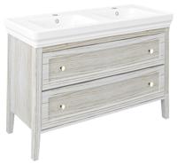 Wastafelmeubel Sapho Cross Wit Hout 116x77,5x49,5 cm - thumbnail