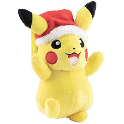 Pokemon Pluche - Pikachu with Christmas Hat (20cm)