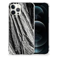 Stevig Telefoonhoesje iPhone 12 Pro Max Boomschors Grijs - thumbnail