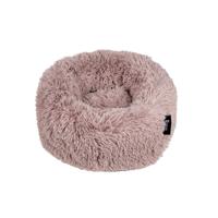 District 70 fuzz - hondenmand comfortabel en zacht pluche - zand - small ø 45 cm - thumbnail