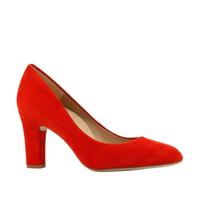 Unisa Umis suède pumps rood - thumbnail