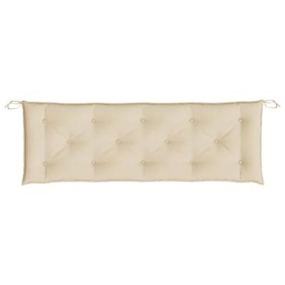 Tuinbankkussen 150x50x7 cm oxford stof beige