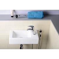 Wastafelmengkraan Sapho met Bidetdouche Chroom (incl. slang) - thumbnail