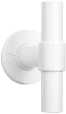 Formani Piet Boon ONE PBT100V massieve voordeurknop vast op rozet - wit