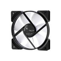 Fractal Design Prisma AL-12 PWM PC-ventilator Zwart, Wit (b x h x d) 120 x 120 x 25 mm - thumbnail