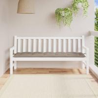 VidaXL Tuinbankkussen 180x50x7 cm oxford stof taupe - thumbnail