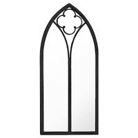 VidaXL Spiegel 70x30 cm ijzer zwart - thumbnail