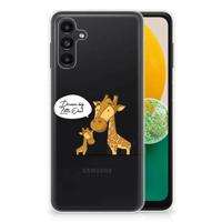 Samsung Galaxy A13 | A04s Telefoonhoesje met Naam Giraffe - thumbnail
