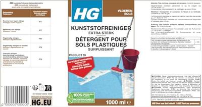 HG Kunststofreiniger Extra Sterk - 11182593