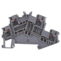 Phoenix Contact 3214657 Klem 2-etages 3.5 mm Snelaansluiting Grijs 50 stuk(s)