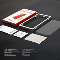Displex Displaybeschermglas 'Real Glass' geschikt voor Apple iPhone 12 & iPhone 12 Pro (6,1 inch), helder - thumbnail