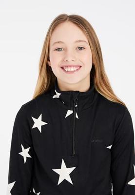 Protest Bette 1/4 Zip Pully Kinderen Kitoffwhite 128