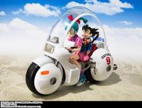 Dragon Ball S.H. Figuarts Vehicle with Figure Bulma's Motorcycle Hoipoi Capsule No. 9 17 cm - thumbnail