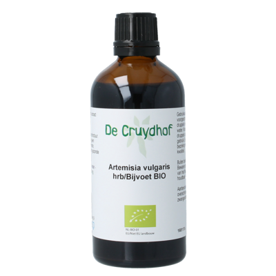 Cruydhof Artemisia vulgaris herb/bijvoet tinctuur bio 100 Milliliter