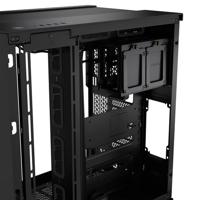 PC-behuizing - CORSAIR - 6500D Airflow Dual Chamber Super Mid-Tower - Zwart - thumbnail
