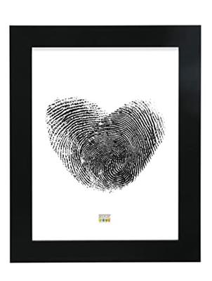 Deknudt Brede kader in tijdloos zwart 13x18 S43BK2