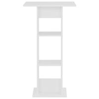 Bartafel 60x60x110 cm wit - thumbnail