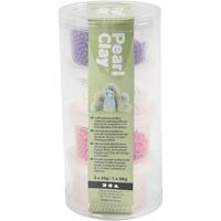Creativ Company Pearl clay®, diverse kleuren, 3x25+38 gr, 1 set - thumbnail