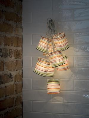 Konstsmide 1479-503 Motief lichtketting Lantaarns Binnen werkt op het lichtnet Aantal lampen 16 LED Warmwit Verlichte lengte: 3.5 m