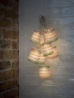 Konstsmide 1479-503 Motief lichtketting Lantaarns Binnen werkt op het lichtnet Aantal lampen 16 LED Warmwit Verlichte lengte: 3.5 m - thumbnail