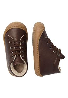Laarsjes voor jongensbaby Cocoon NATURINO® 1e stapjes cognac Laarsjes voor jongensbaby Cocoon NATURINO® 1e stapjes cognac