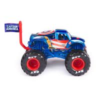 Monster Jam - Marvel 1:64 Monster Jam Series 2 Voertuig - Willekeurig model - thumbnail