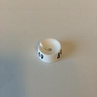 MB wit/zwart 49 voor op kledinghanger - thumbnail