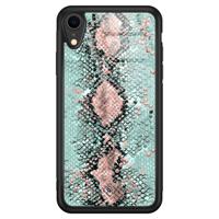 iPhone XR glazen hardcase - Baby snake - thumbnail