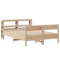 Bedframe zonder matras massief grenenhout 120x190 cm - thumbnail