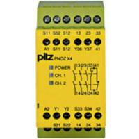 PILZ PNOZ X4 24VDC 3n/o 1n/c Veiligheidsschakelapparaat Voedingsspanning (num): 24 V/DC 3x NO, 1x NC (b x h x d) 45 x 87 x 121 mm 1 stuk(s) - thumbnail