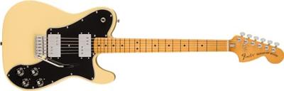 Fender Vintera II 70s Telecaster Deluxe MN Vintage White elektrische gitaar met deluxe gigbag - thumbnail