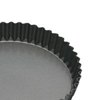 MasterClass - Ronde geribbelde (quiche) bakvorm met losse bodem - 23cm - thumbnail