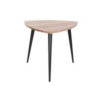 Hoofdtafel DKD Home Decor Metaal Acacia 90 x 90 x 76 cm - thumbnail