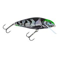 Salmo Perch Floating 8cm Holographic Dark Green Head - thumbnail