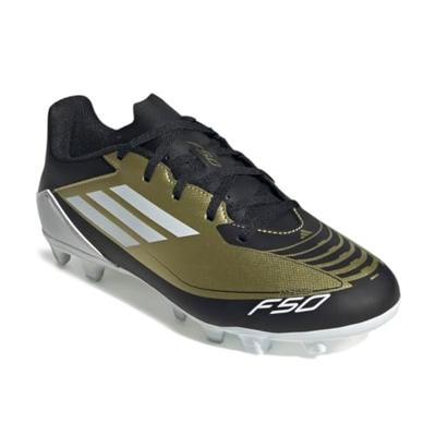Voetbalschoenen Volwassenen Adidas F50 Club Messi Gouden - Maat: 42