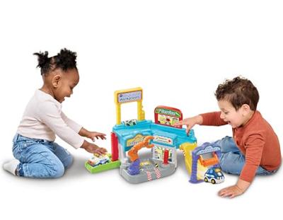 VTech Toet Toet Garage + Licht en Geluid VTech Toet Toet Garage + Licht en Geluid