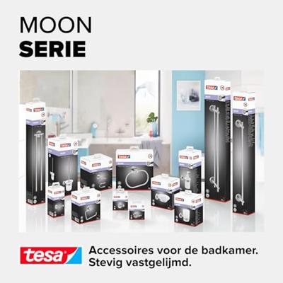 tesa MOON Toiletrolhouder Lijm Metaal