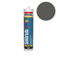 Soudal Silirub Color | Siliconenkit | Schaduw Grijs Ral 7022 | 300 ml - 114267 - thumbnail
