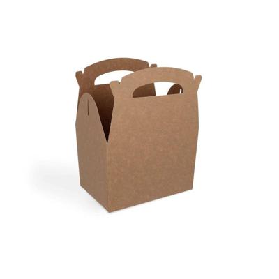 Kids Menuboxen, kraft 110x160x170mm 50 stuks Kids Menuboxen, kraft 110x160x170mm 50 stuks